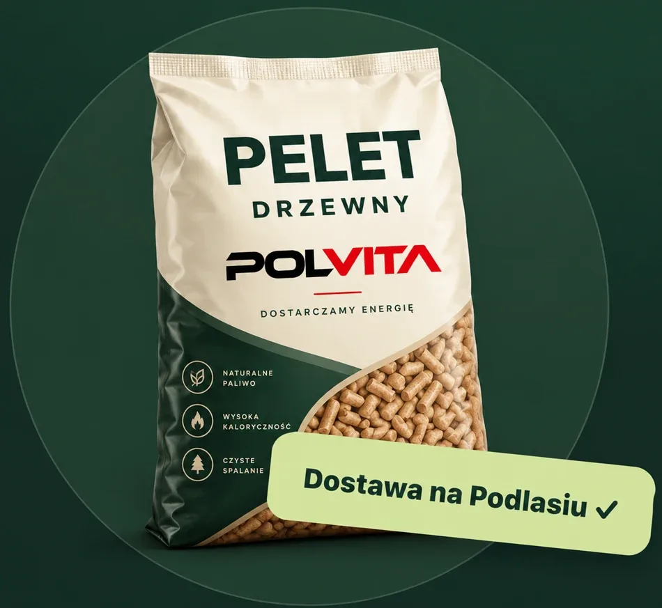 Pelet drzewny POLVITA — grafika worka